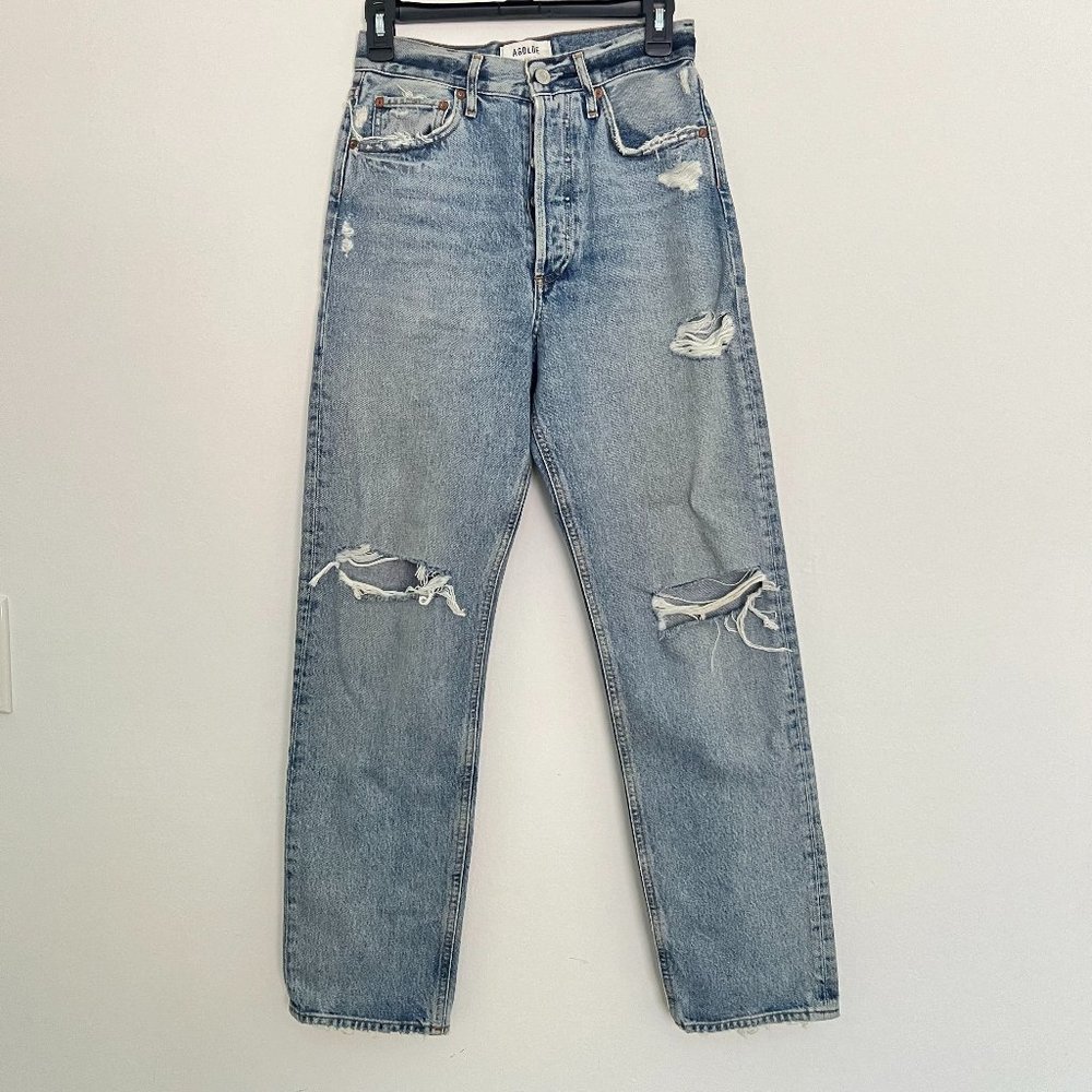 AGOLDE Distressed 90's Pinch Waist Jeans